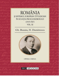 coperta carte romania si sistemul european titulescian de gh. buzatu, h. dumitrescu
